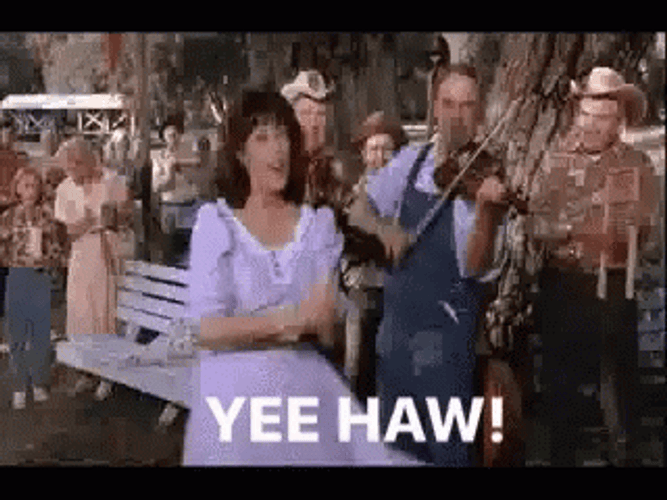 Hillbilly Lilly Tomlin Yeehaw GIF