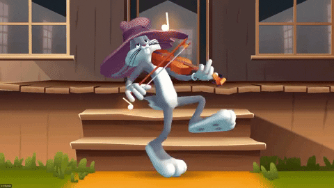 Hillbilly Looney Tunes Bugs Bunny Dancing GIF