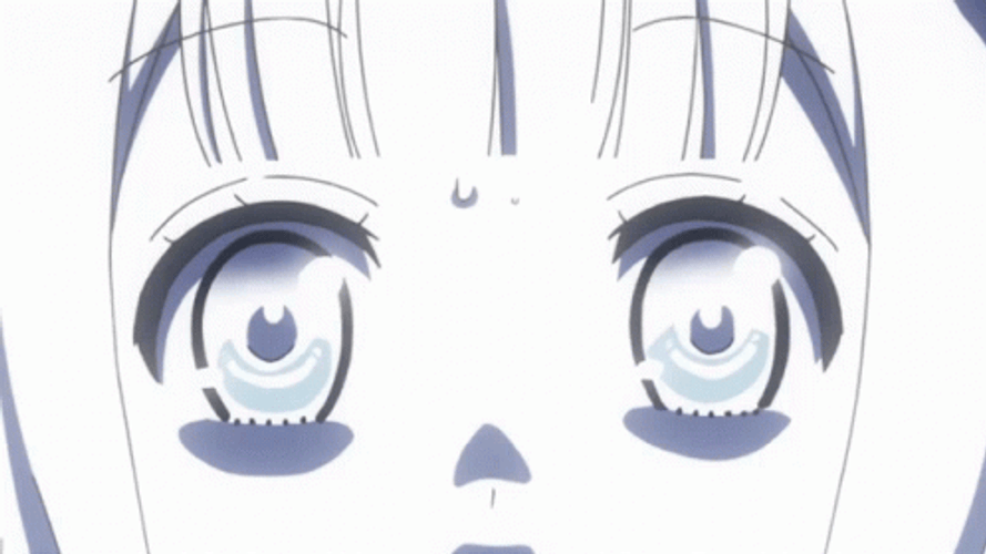 Himemiko Horrified While Mouth Is Open GIF