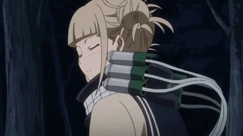Himiko Toga Blushing Face GIF