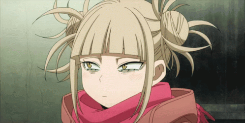 Himiko Toga Cute Pointing Face GIF