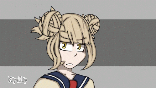 Himiko Toga Diffirent Reaction GIF
