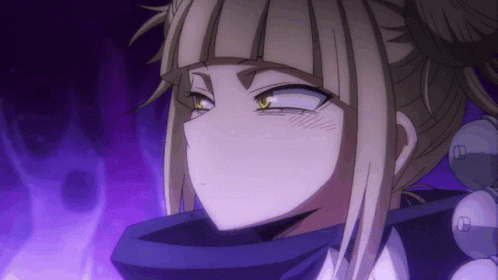 Himiko Toga Fear Eyes GIF