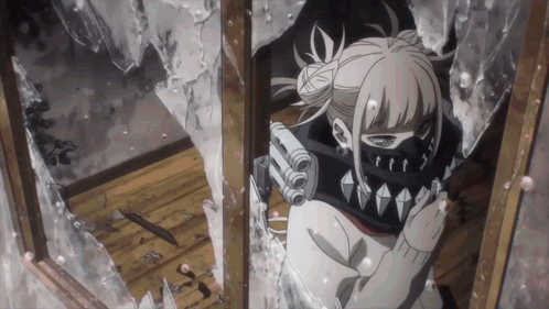 Himiko Toga Upset Alone In The Room GIF