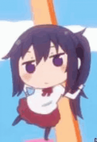 Himouto! Umaru-chan Motoba Kirie Dancing GIF