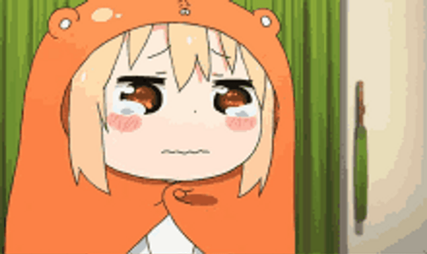 Himouto! Umaru-chan Umaru Doma Anime Girl Crying GIF