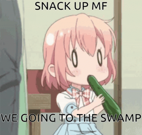 Hinako Wants To Go In A Swamp GIF