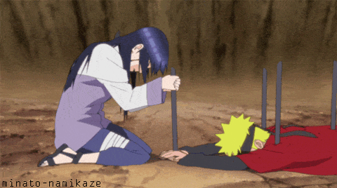 Hinata Crying For Naruto GIF