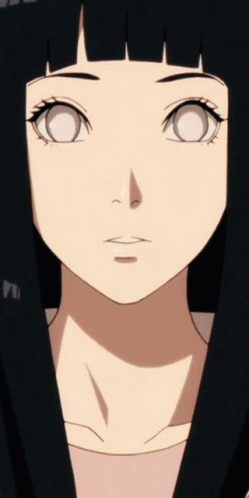 Hinata Hyuga Looking Down GIF