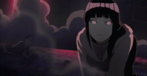 Hinata Hyuga Smoke GIF