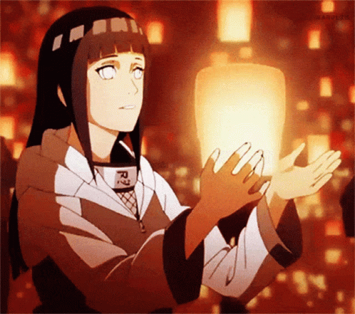 Hinata Hyuga Flying Lantern GIF