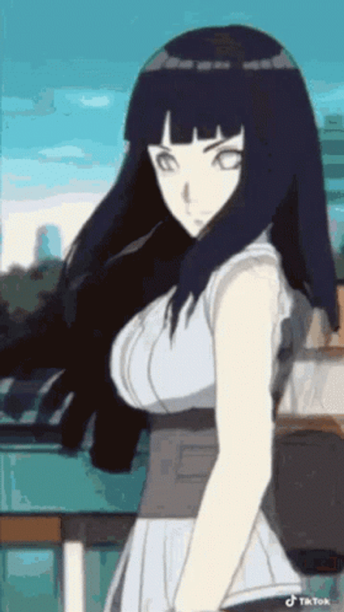 Hinata Hyuga  Pretty Visual  GIF