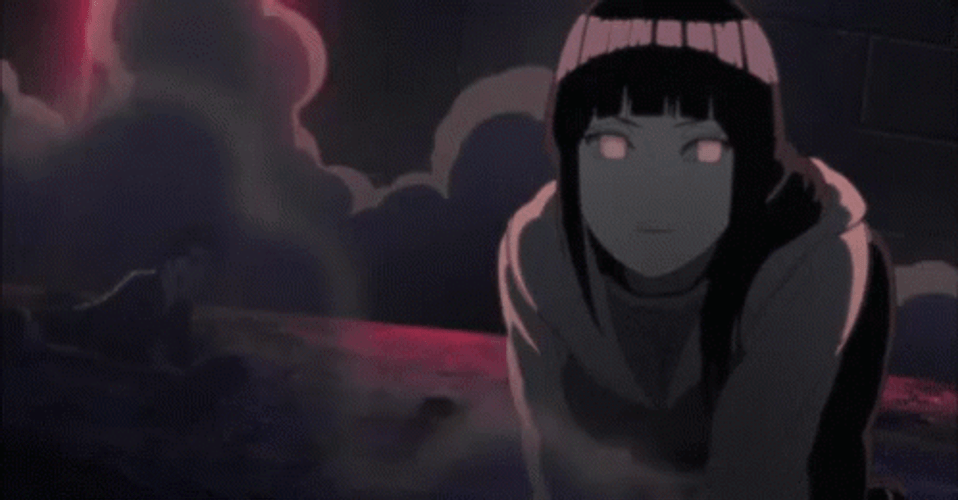 Hinata Hyuga Smoke  GIF