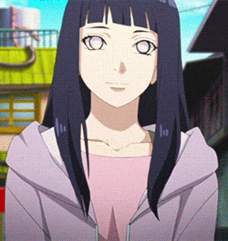 Hinata Hyuga Staring GIF