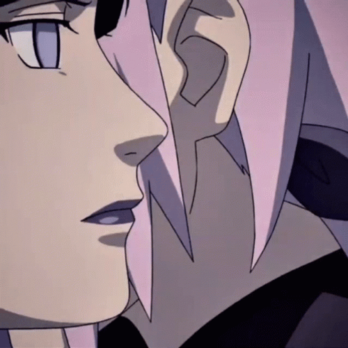 Hinata Hyuga Threatening Sakura  GIF