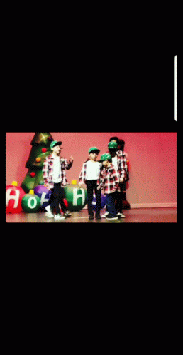 Hip Hip Hooray Christmas Performance GIF