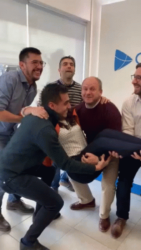 Friends Happy Hip Hip Hooray GIF