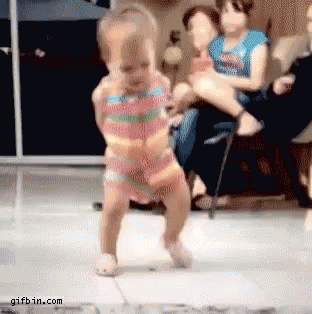 Hip Hip Hooray Dancing Little Kid GIF