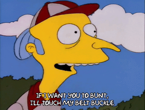 Homer At The Bat Hip Thrust GIF