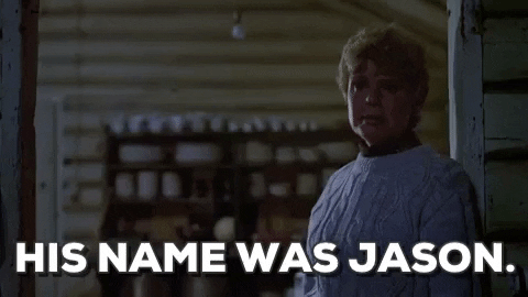 His Name Was Jason Friday The 13th Meme GIF
