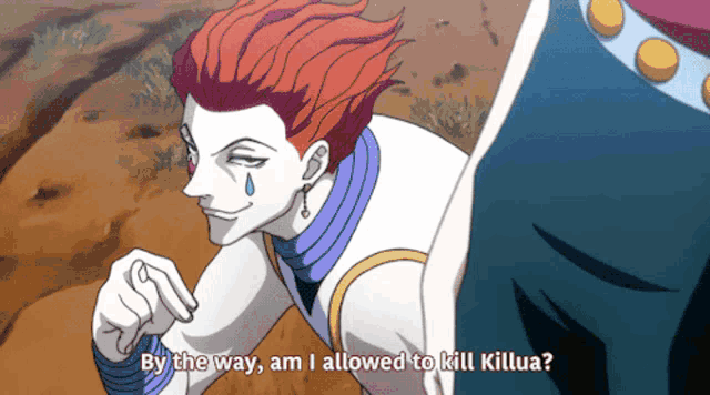 Hisoka Am I Allowed To Kill Killua GIF