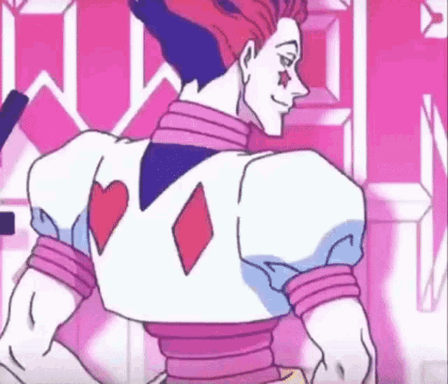 Hisoka Card Backhand Throw GIF