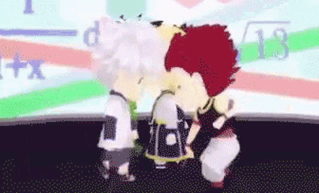 Hisoka Killua Kurapika Dancing GIF