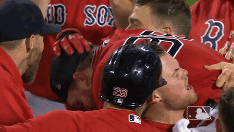 Historic Boston Red Sox Wins GIF