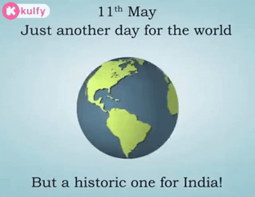 Historic Day for India Globe