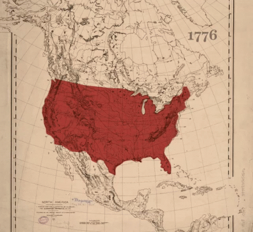 Historical Land Of America 1776 GIF
