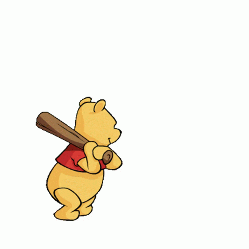 Hit Stick Winnie The Pooh GIF
