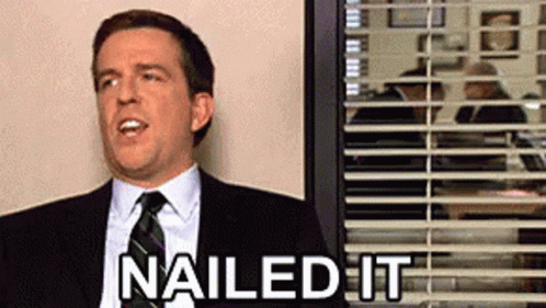 Hit The Nail On The Head Andy Bernard GIF