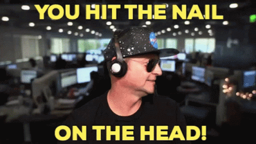 Hit The Nail On The Head Dart Game GIF