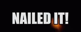 Hit The Nail On The Head Fiery Background GIF
