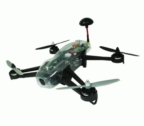 Hitec Quad Racer 280 Rotor Drone GIF