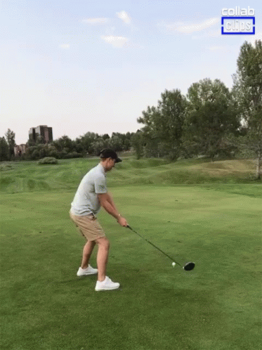 Hitting Golf Ground GIF