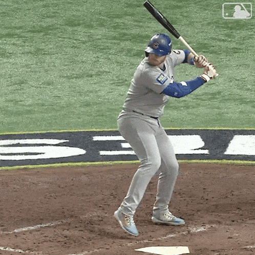 Hitting The Ball Major League Baseball Gif GIF
