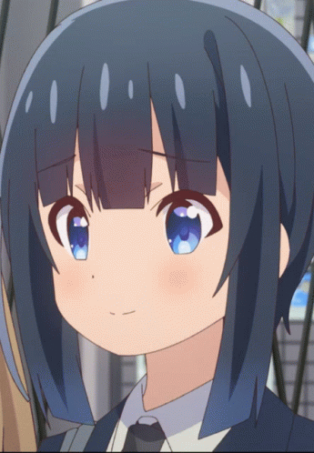 Hiyoki Looking Anime Loop GIF