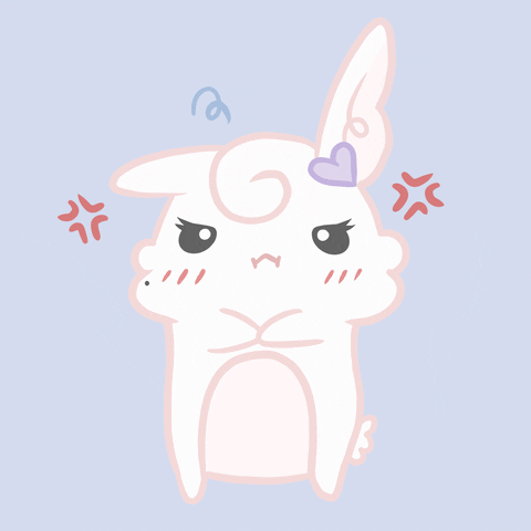 Hmph Bunny Pretty Angry GIF