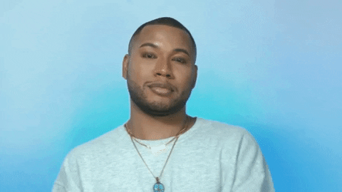 Hmph Look Away Lashes Man GIF