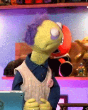 Hmph Puppet Guy GIF