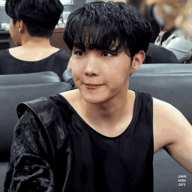 Hobi Dimples Hobi Cute Gif GIF