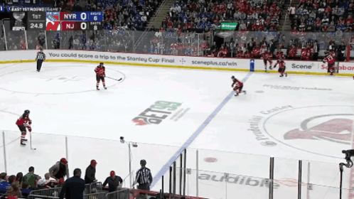 Hockey Game Acquiring Jack Johnson GIF