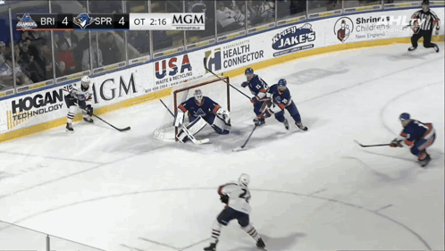 Hockey Game at MGM Score 2:16