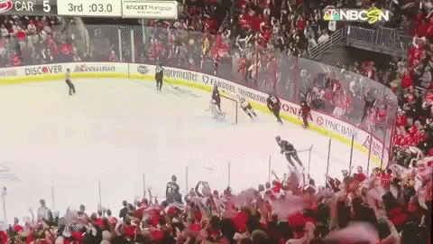 Hockey Game Broadcast on NBC