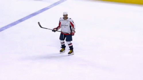 Hockey Game in Front of Kroger Advertisement