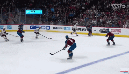 Hockey Game Score 0-1