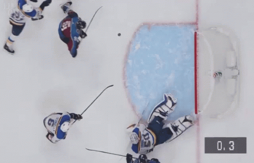Hockey Game Score 0 to 1