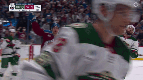 Hockey Game Score 1-0