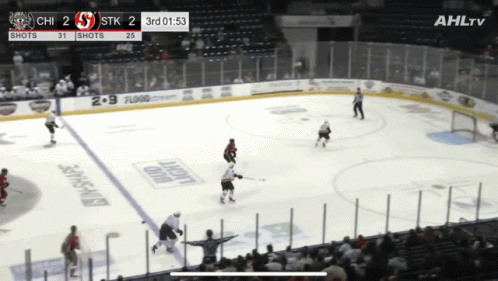 Hockey Game Tied 2-2 GIF